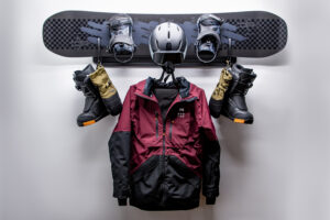snow sports modular wall organizer