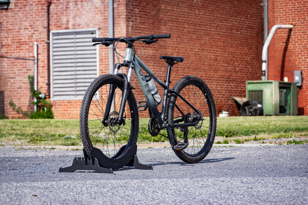 floor wheel anchor bike stand for garage organizer rack